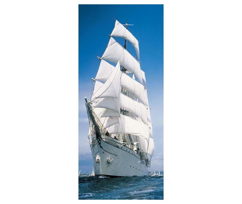 Fototapet pentru usa Sailing Boat 86x220 cm