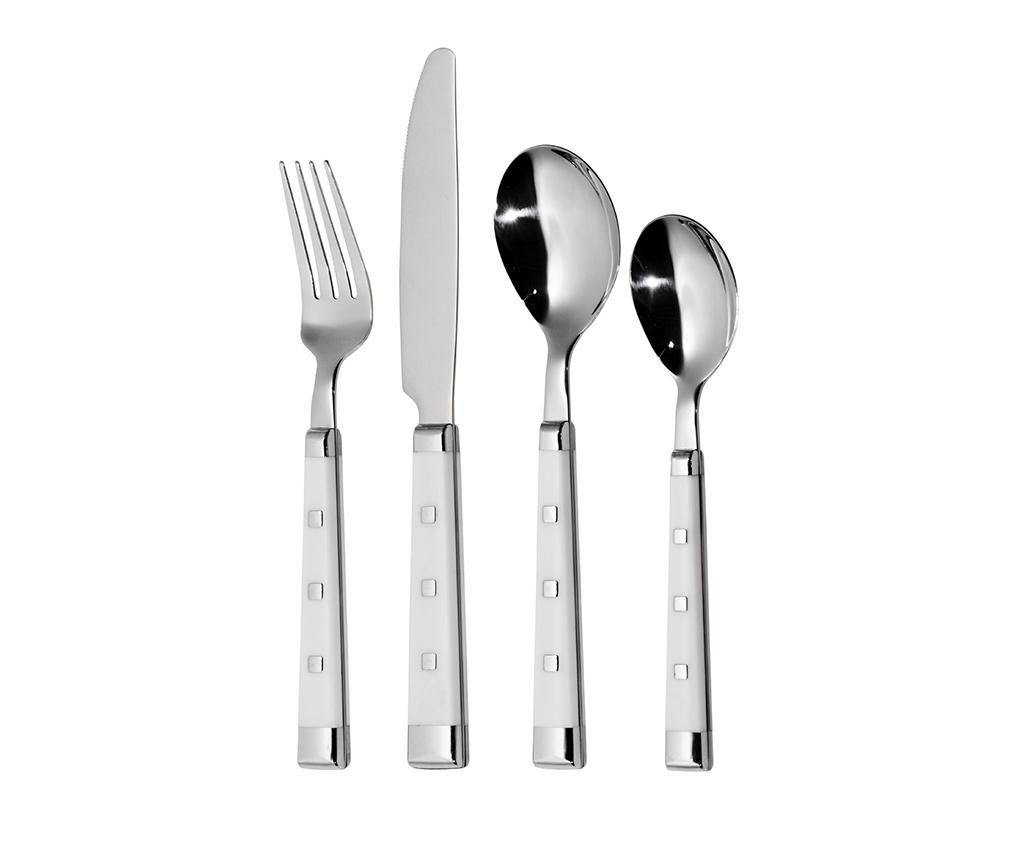 Set tacamuri 16 piese Lucienne White