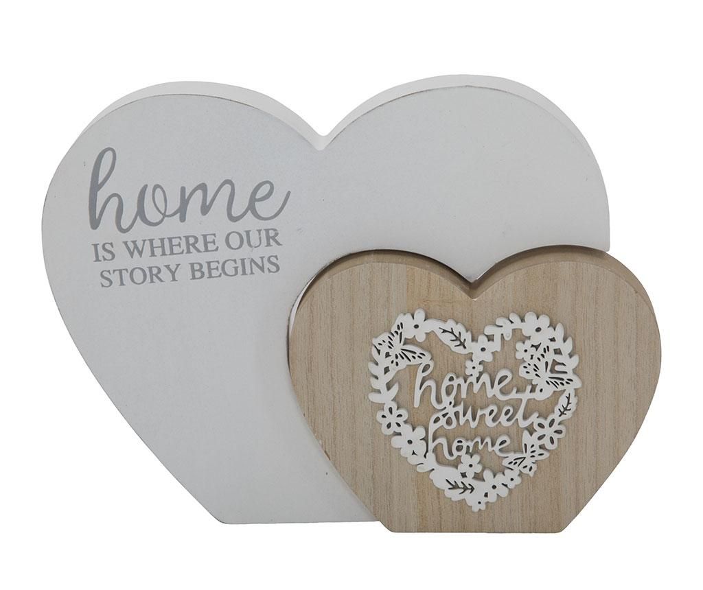 Decoratiune Wooden Hearts