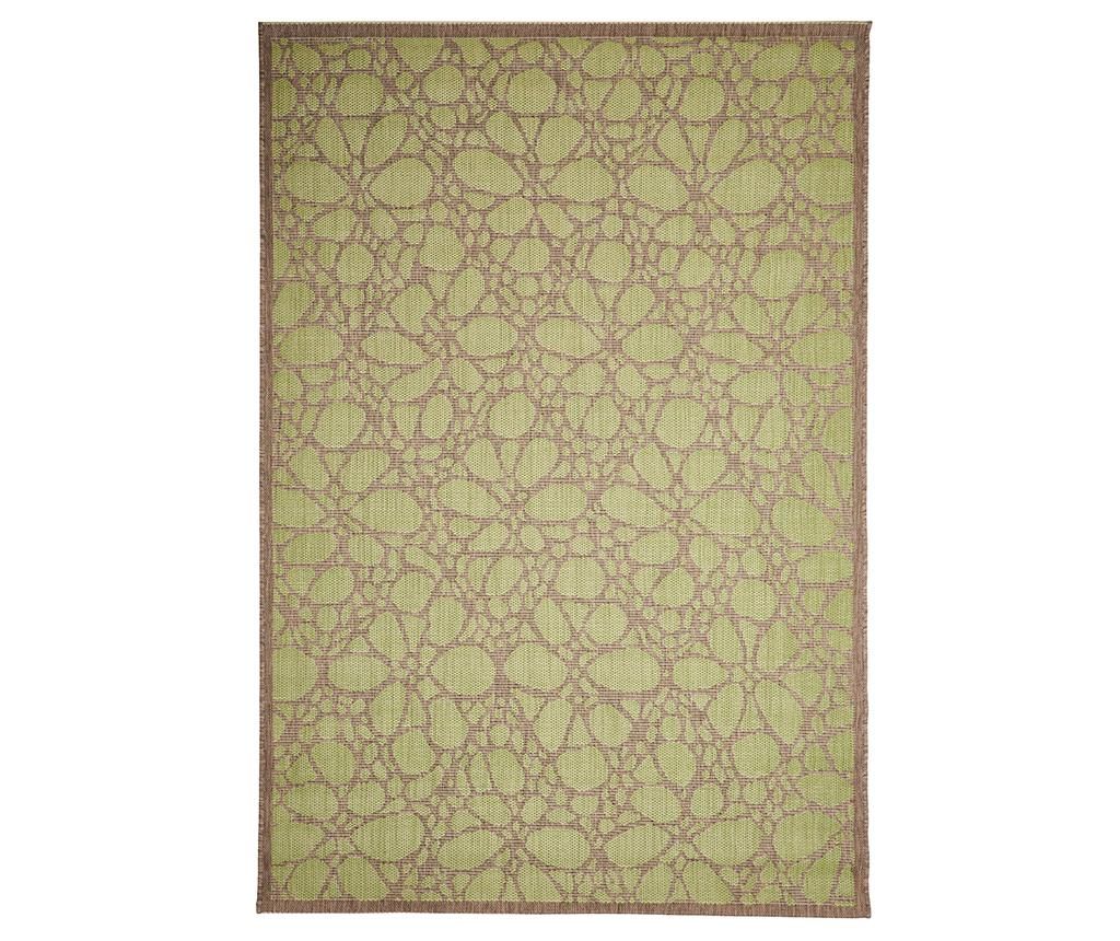 Covor Fiore Green 160x230 cm - Floorita