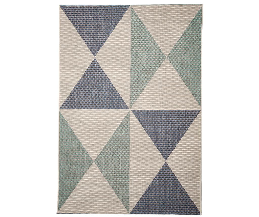 Covor Geo Blue 160x230 cm - Floorita, Albastru