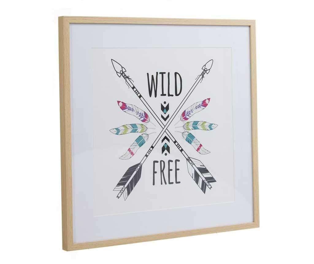 Tablou Wild Free 52x52 cm