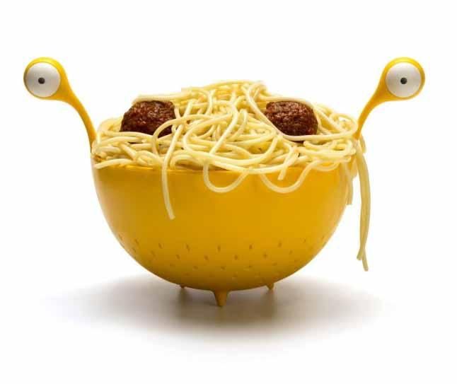 Strecuratoare pentru paste Spaghetti Monster