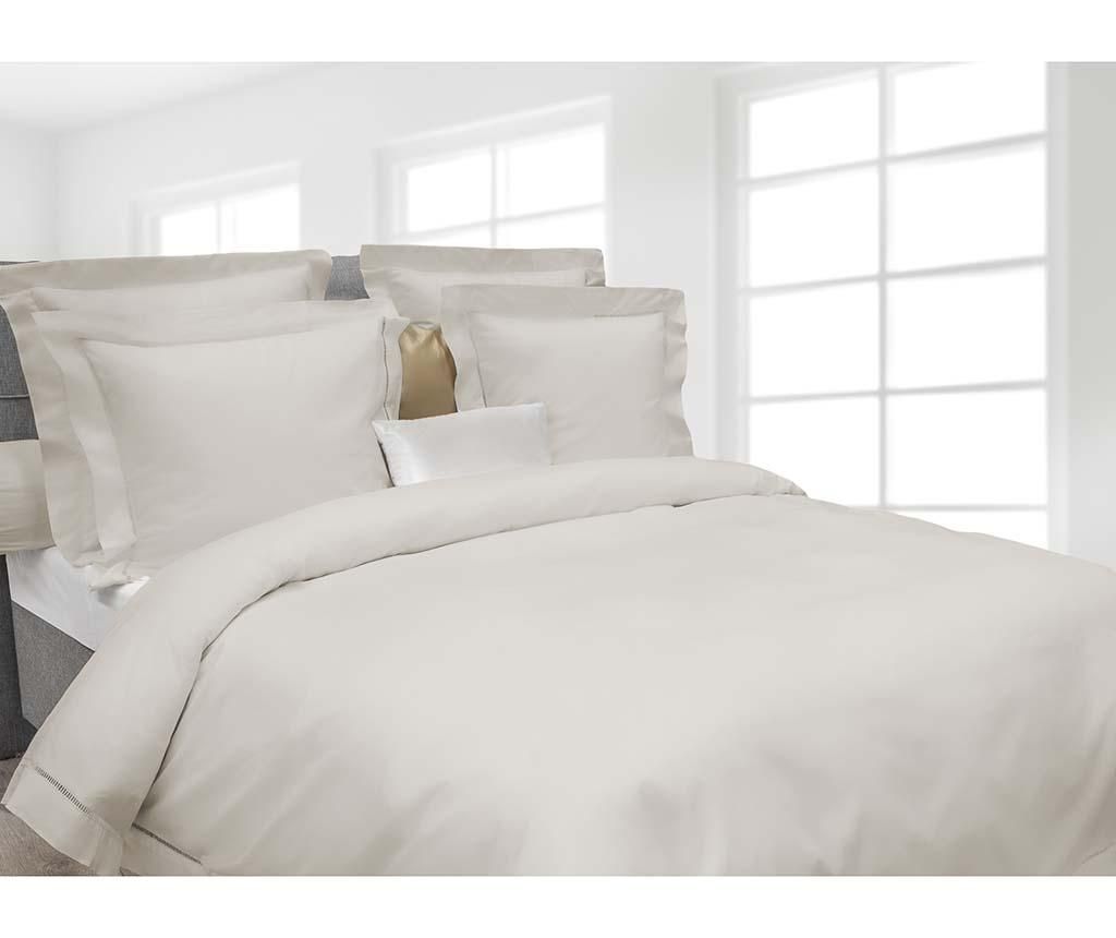 Set de pat Single Extra Percale Feline Bleached Sand - Heckett & Lane, Crem