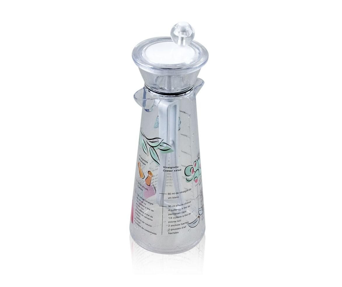 Shaker pentru dressing salata Helpful 250 ml – Cosy & Trendy, Alb Cosy & Trendy imagine 2022