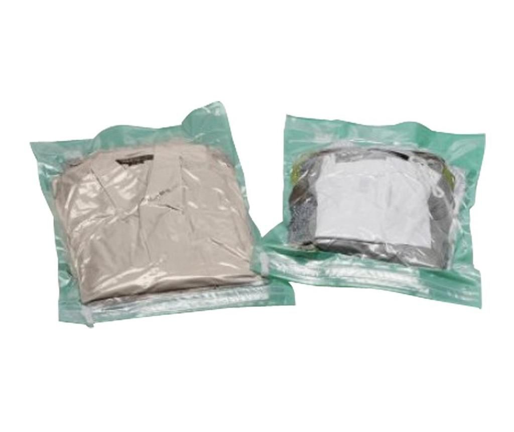 Set 2 saci pentru vidat Travel Maxi Green – Compactor