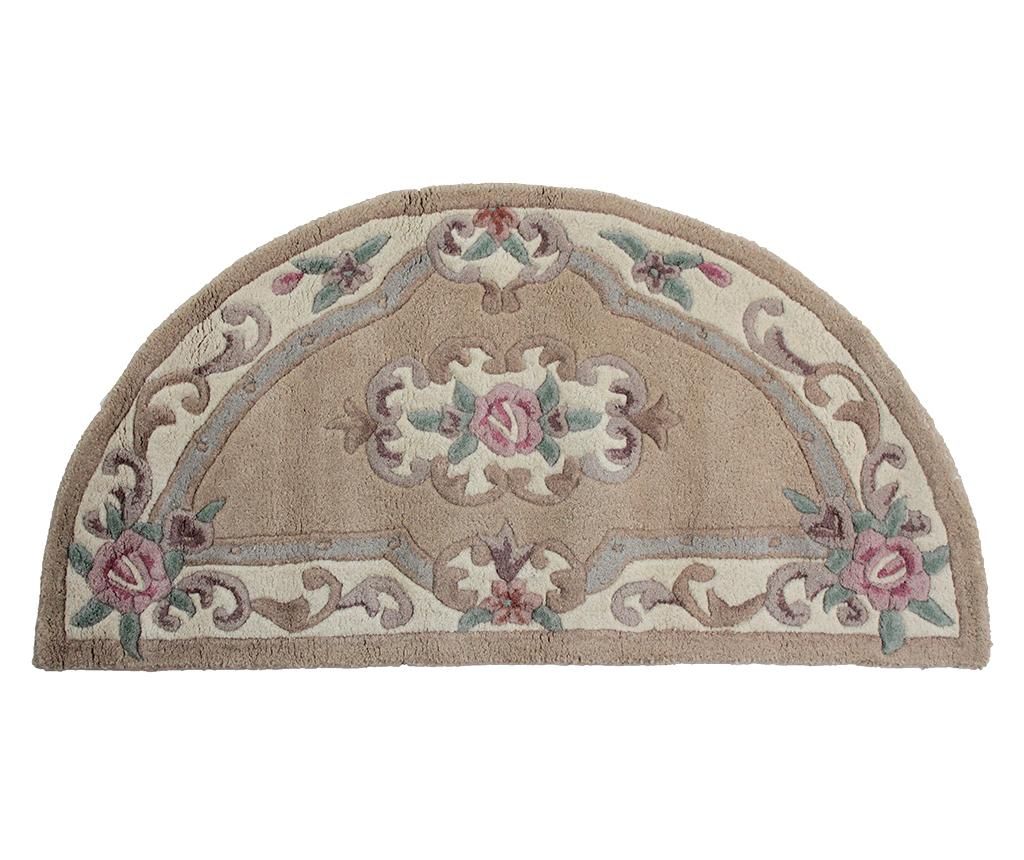 Covor Aubusson Semicircle Fawn 67x127 cm - Flair Rugs, Crem