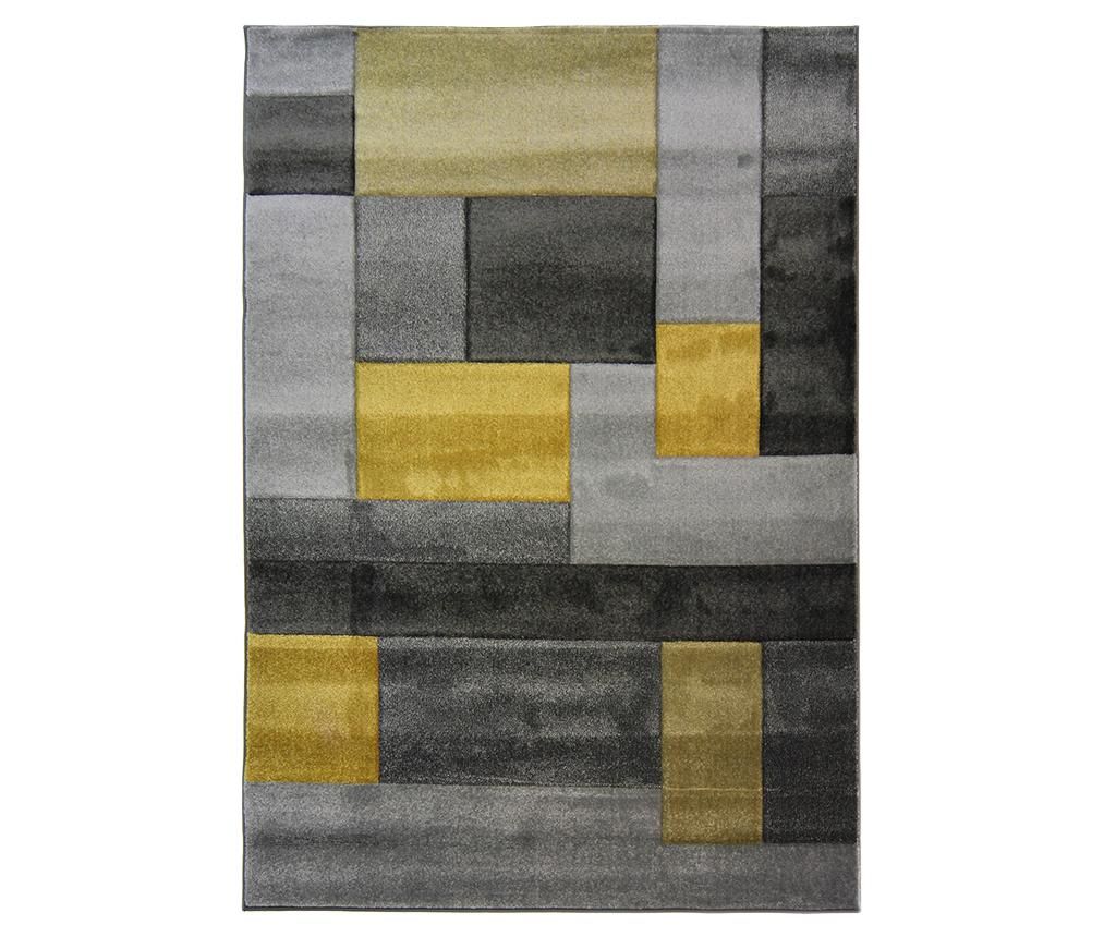 Covor Cosmos Ochre 200x290 cm - Flair Rugs, Galben & Auriu,Gri & Argintiu