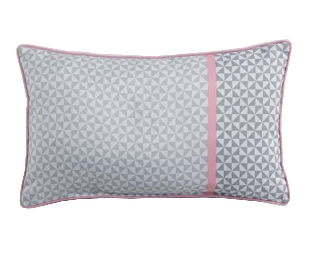 Perna decorativa Matik Pink Line 30x50 cm