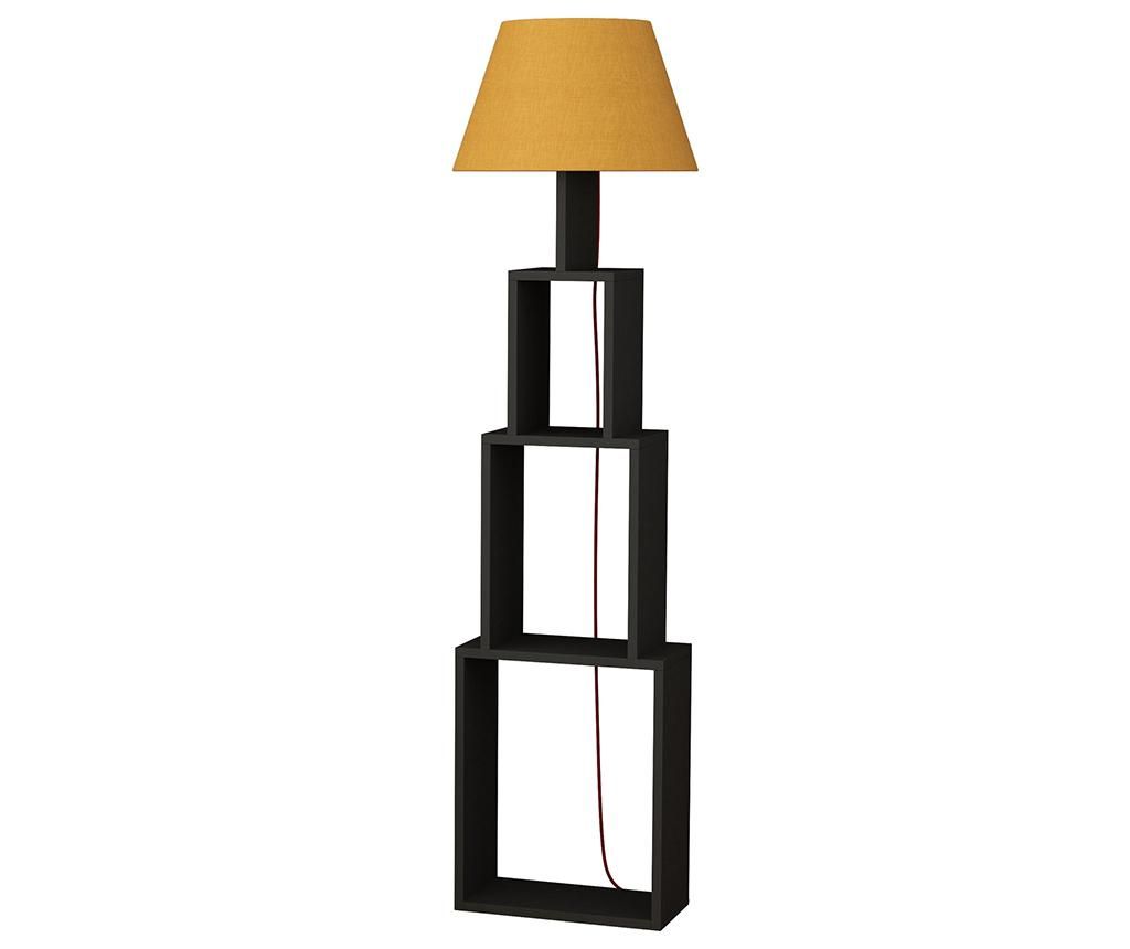 Lampadar Tower Anthracite Yellow - Homitis, Galben & Auriu