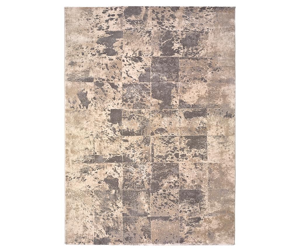 Covor Universal Xxi, Atik Squares Grey, 160×230 cm – Universal XXI, Gri & Argintiu Universal XXI