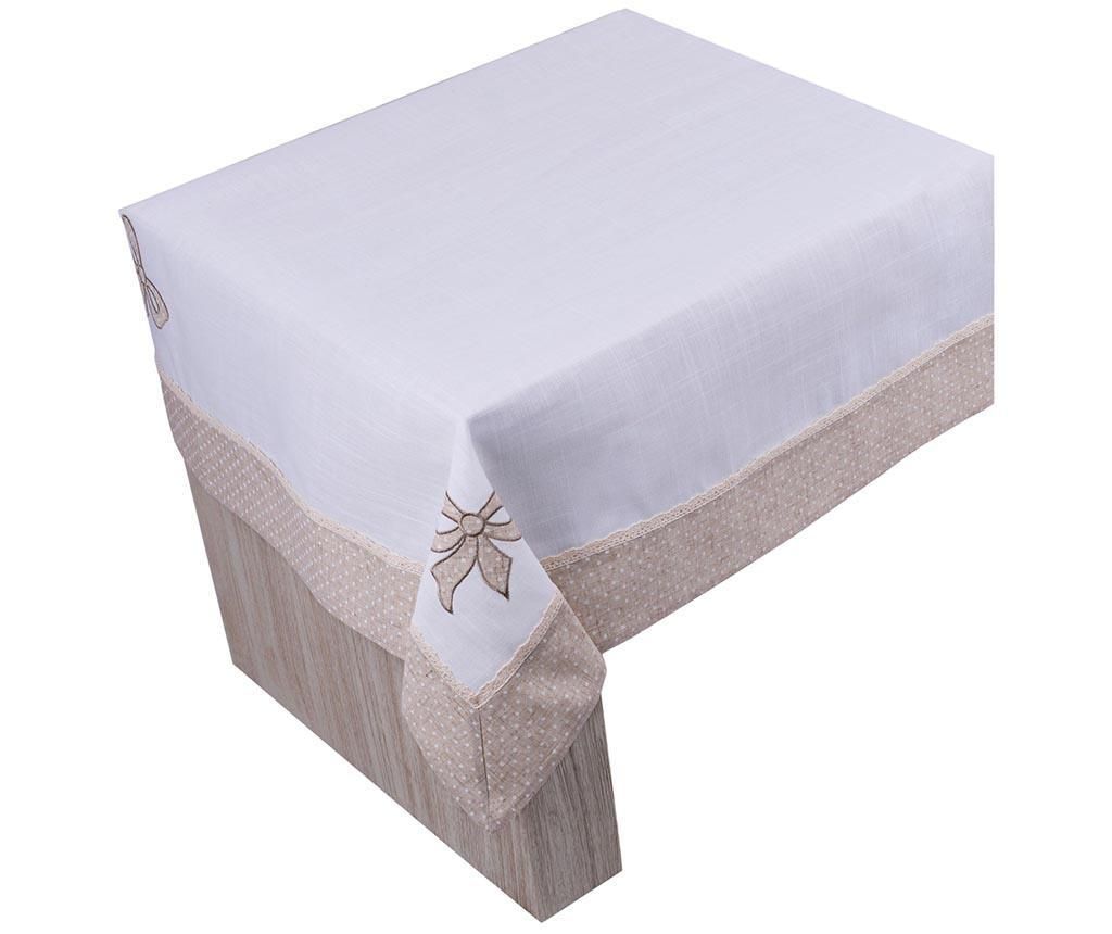 Fata de masa Beige Bow 140x220 cm - EWAX