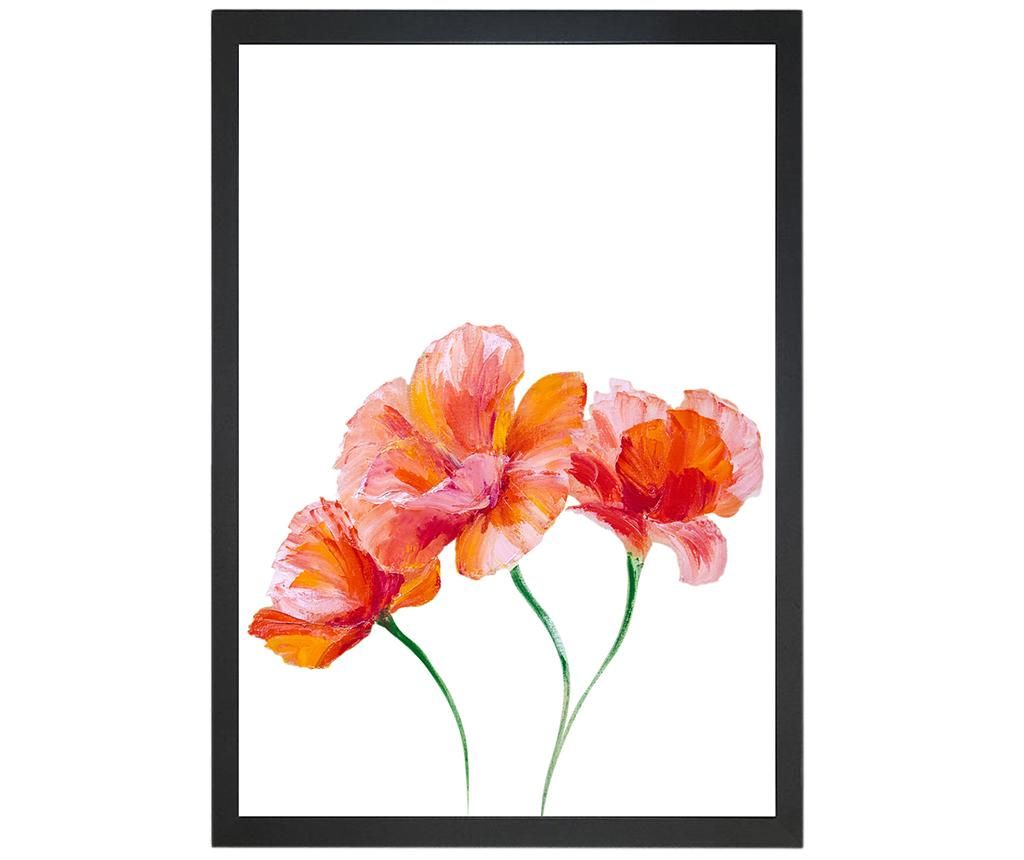 Tablou Regal Blossom 24×29 cm – Oyo Concept, Alb