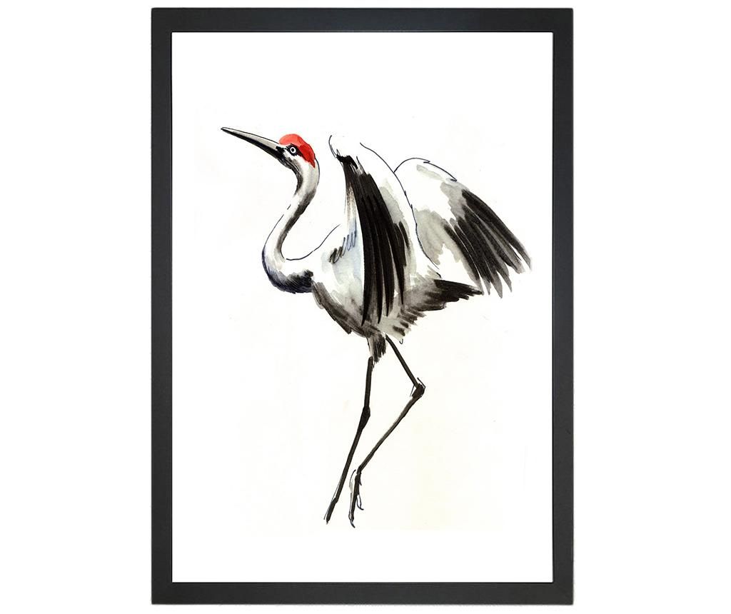 Tablou Watercolor Bird 24x29 cm - Oyo Concept