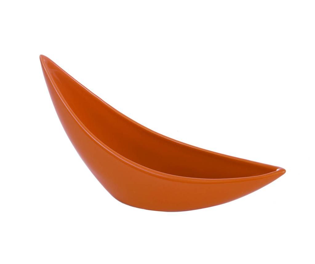 Platou decorativ Cooleur Boat Orange