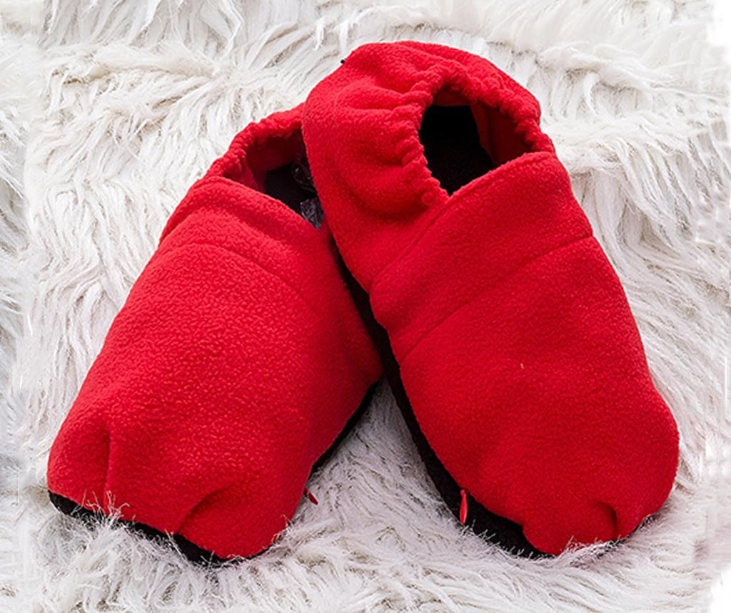 Papuci de casa termici Micro Confort Pro Red