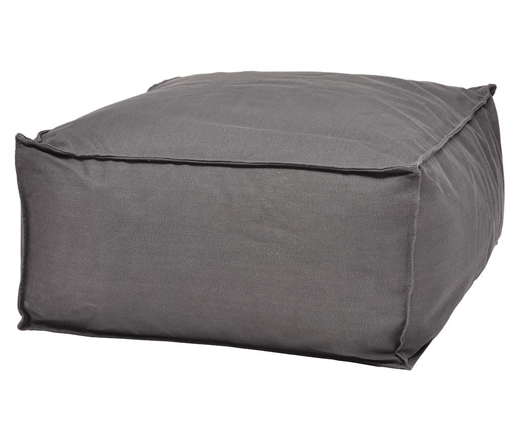 Puf Hocker Grey Anthracite