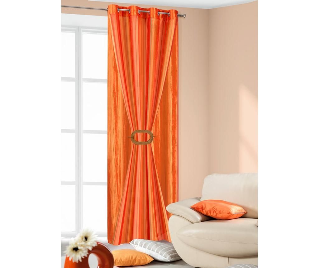 Draperie Rudy Orange Red 140x250 cm