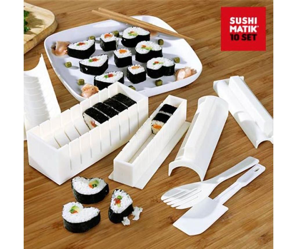 Set 3 forme si accesorii pentru sushi Matik