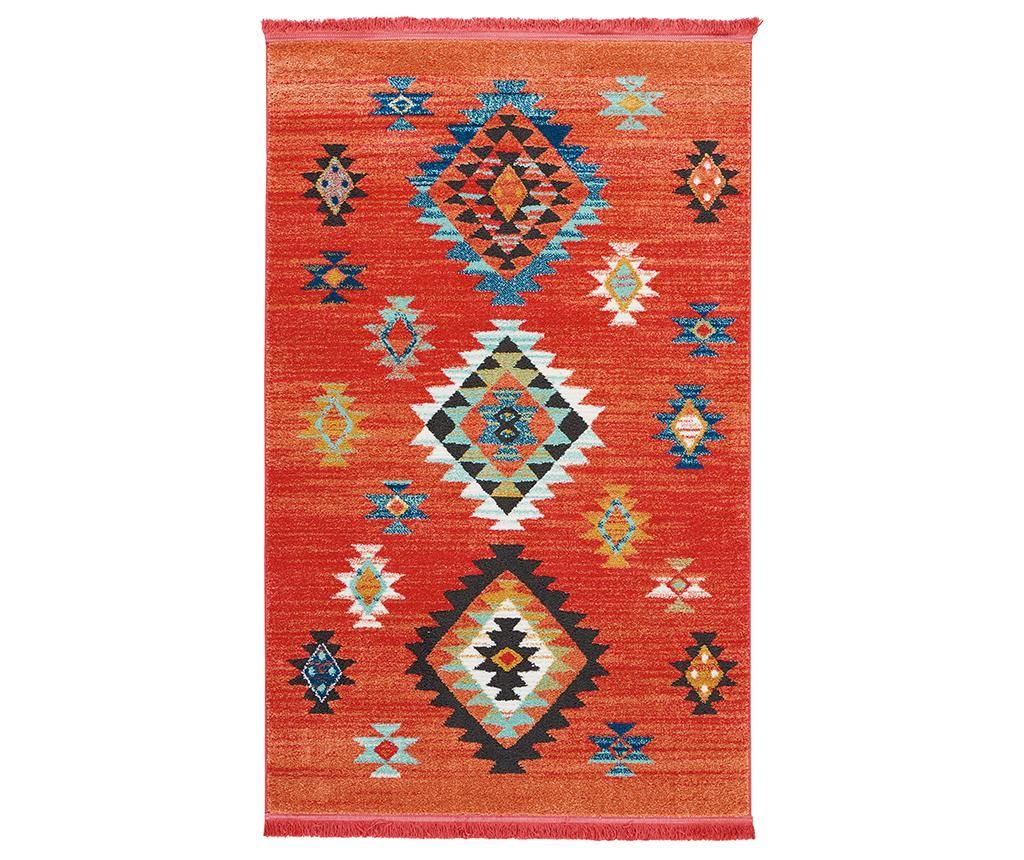 Covor Navajo Red 119x188 cm - Nourison, Rosu,Multicolor