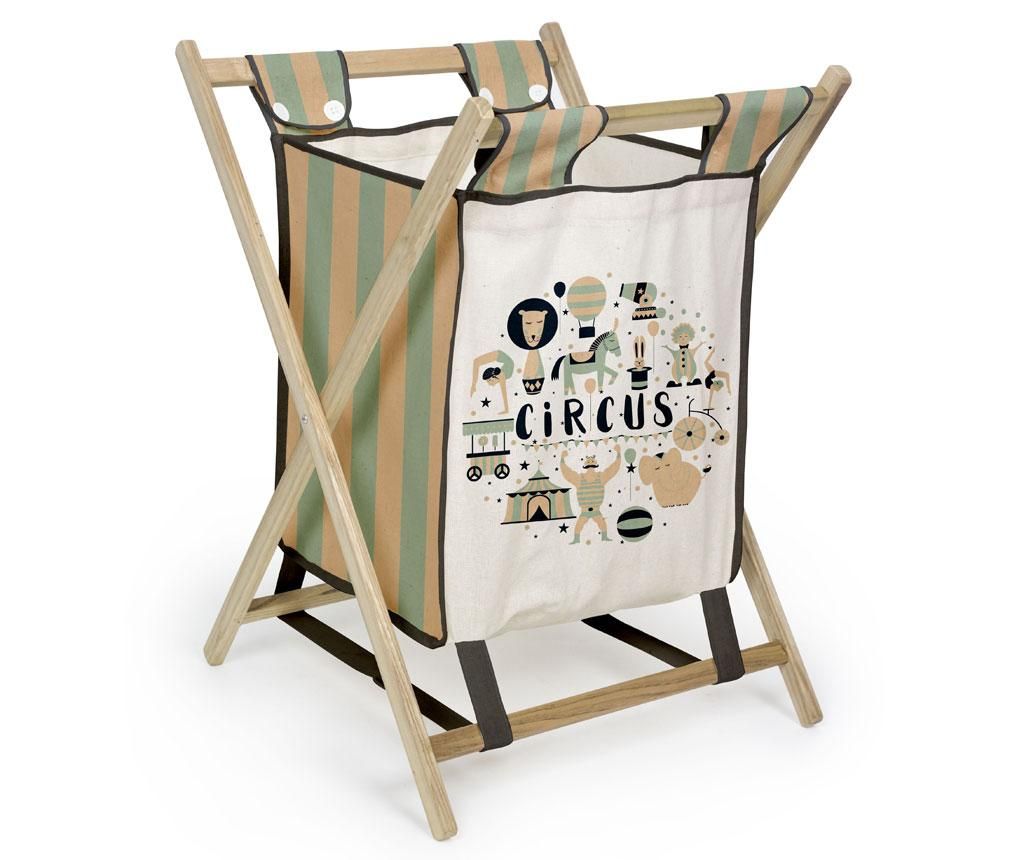 Cos pliabil pentru rufe Circus Crew - The Wild Hug, Multicolor