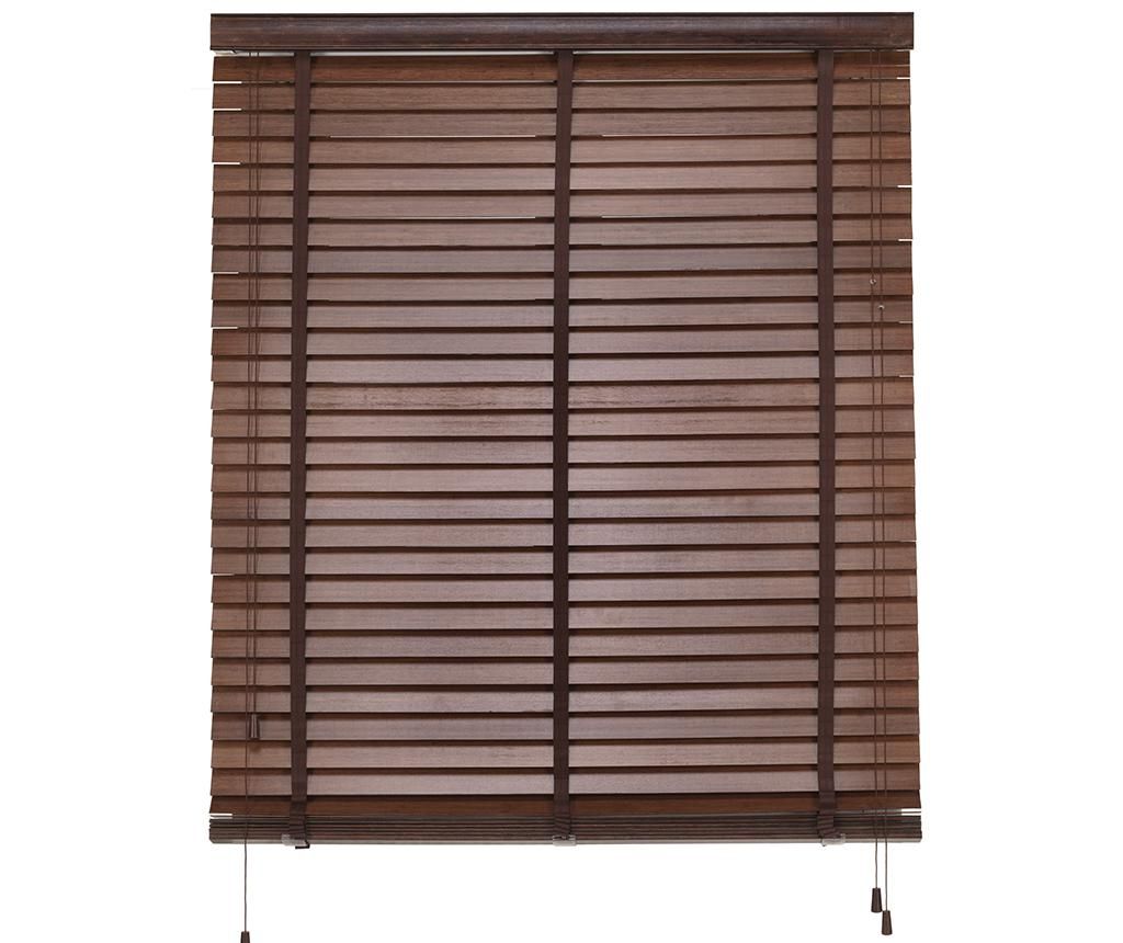 Jaluzea Bamboo Venetian Brown 120x180 cm