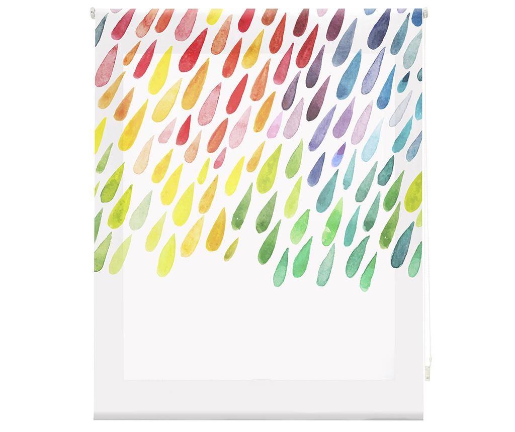 Jaluzea tip rulou Colorful Drops 120x180 cm