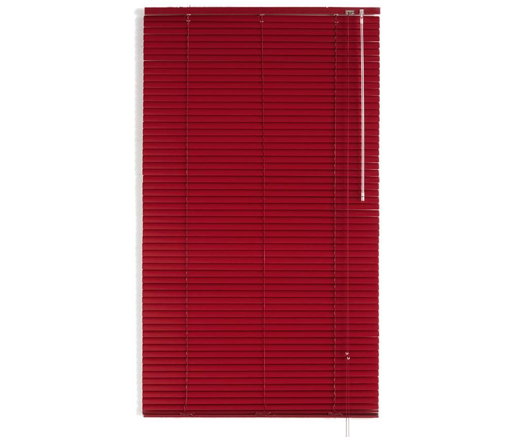 Jaluzea Venetian Aluminum Red 100×180 cm – BlinDECOR, Rosu