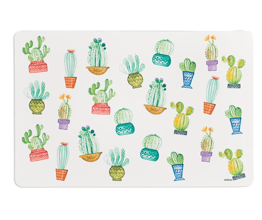 Suport farfurie Cactus 28.5×43 cm – Excelsa, Multicolor Excelsa imagine 2022