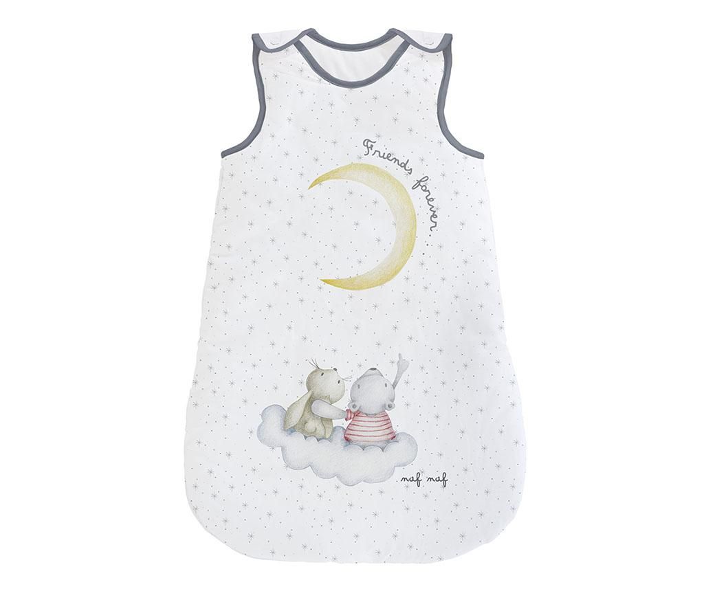 Sac de dormit pentru copii Rabbit & Moon 0-6 luni - NAF NAF, Gri & Argintiu