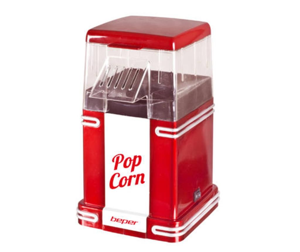 Aparat pentru popcorn Beper, Cyclamen, plastic – Beper, Rosu Beper