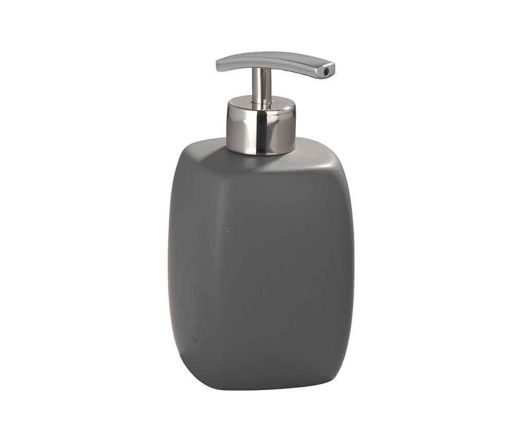 Dispenser sapun lichid Wenko, Faro Grey, ceramica, 440 ml – Wenko, Gri & Argintiu vivre.ro imagine 2022
