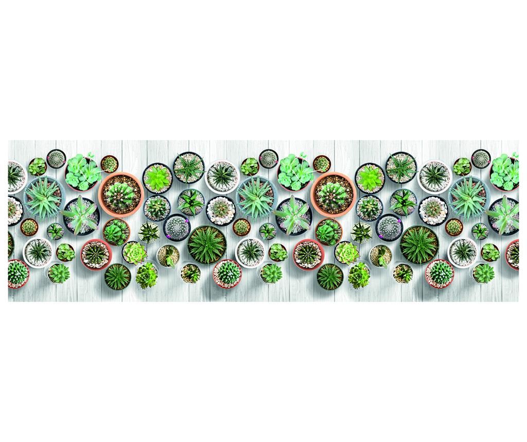 Covor Cactus 58x140 cm - Webtappeti, Multicolor