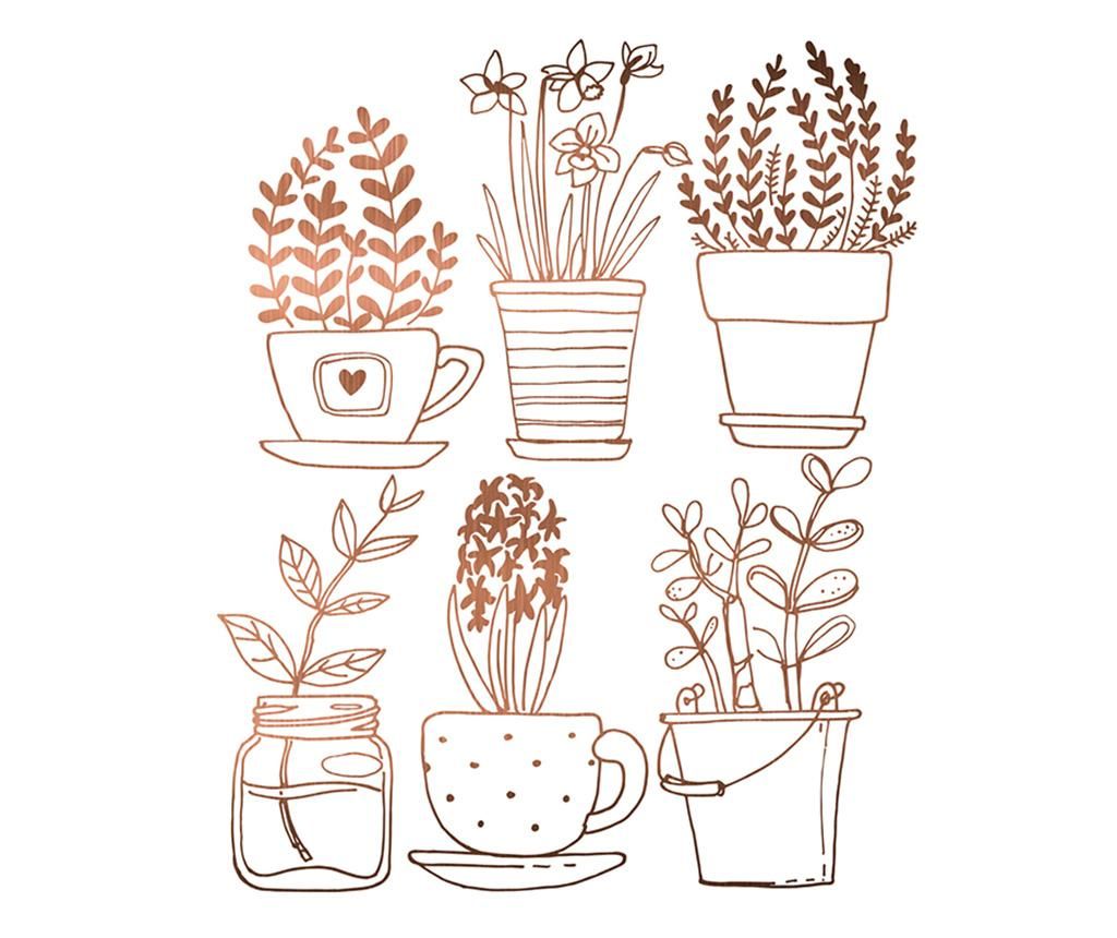 Sticker Plants – Surdic, Alb