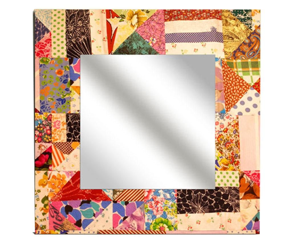 Oglinda Mirror Art, Festival, MDF, 50x1x50 cm – Mirror Art, Multicolor Mirror Art