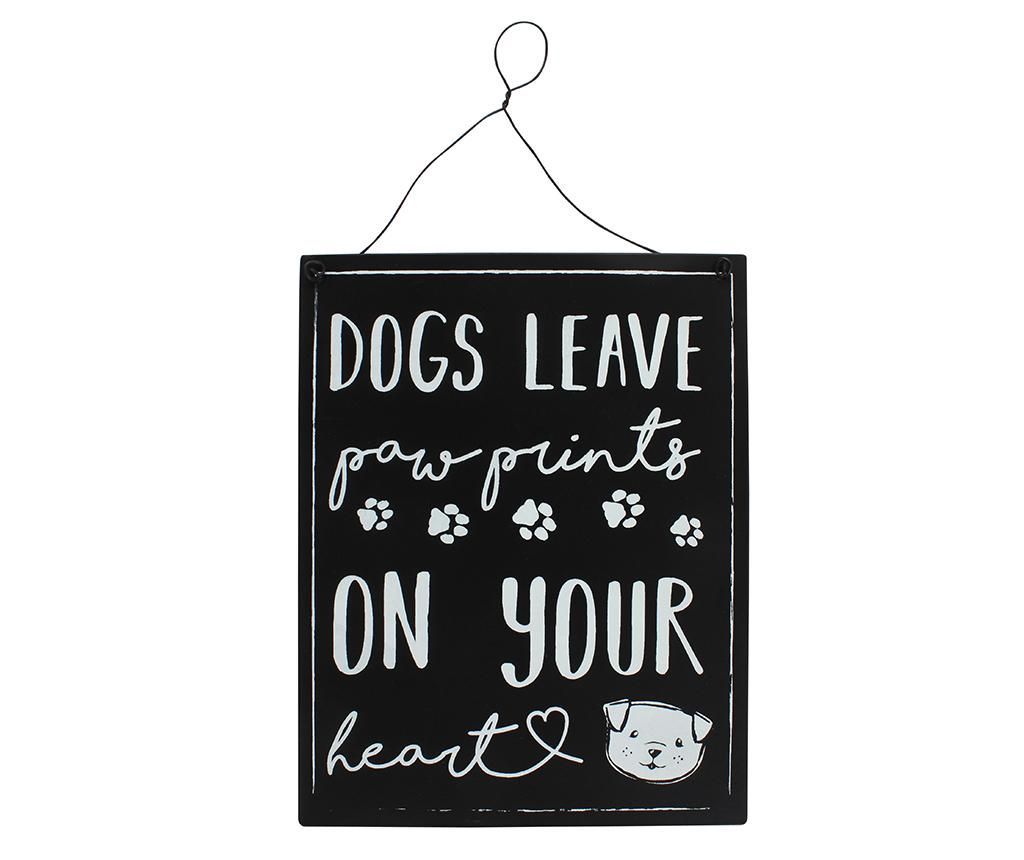 Decoratiune de perete Dog Pawprints