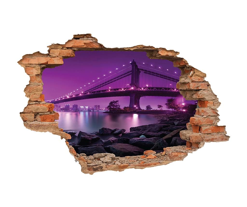 Sticker 3D Brooklyn Bridge – BeeStick, Multicolor BeeStick