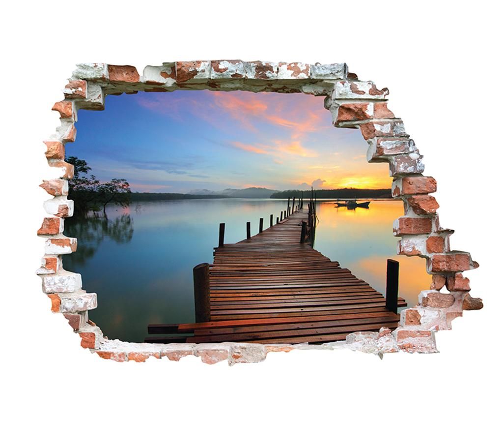 Sticker 3D Lake - BeeStick, Multicolor