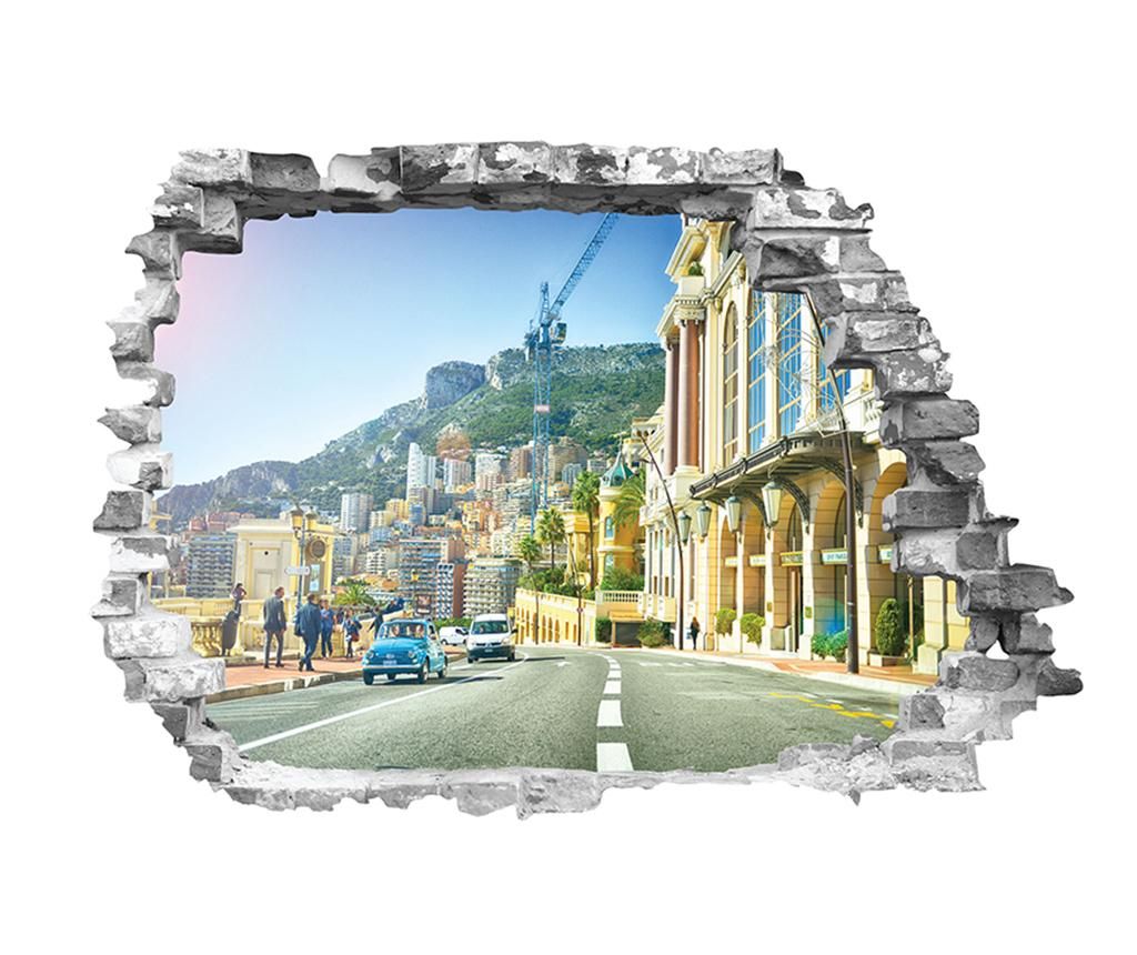 Sticker 3D Monaco - BeeStick, Multicolor