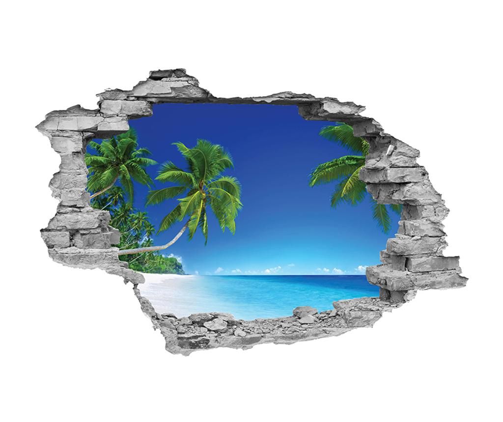 Sticker 3D Beestick, Plage et Mer, PVC (policlorura de vinil) non-toxic - BeeStick, Multicolor