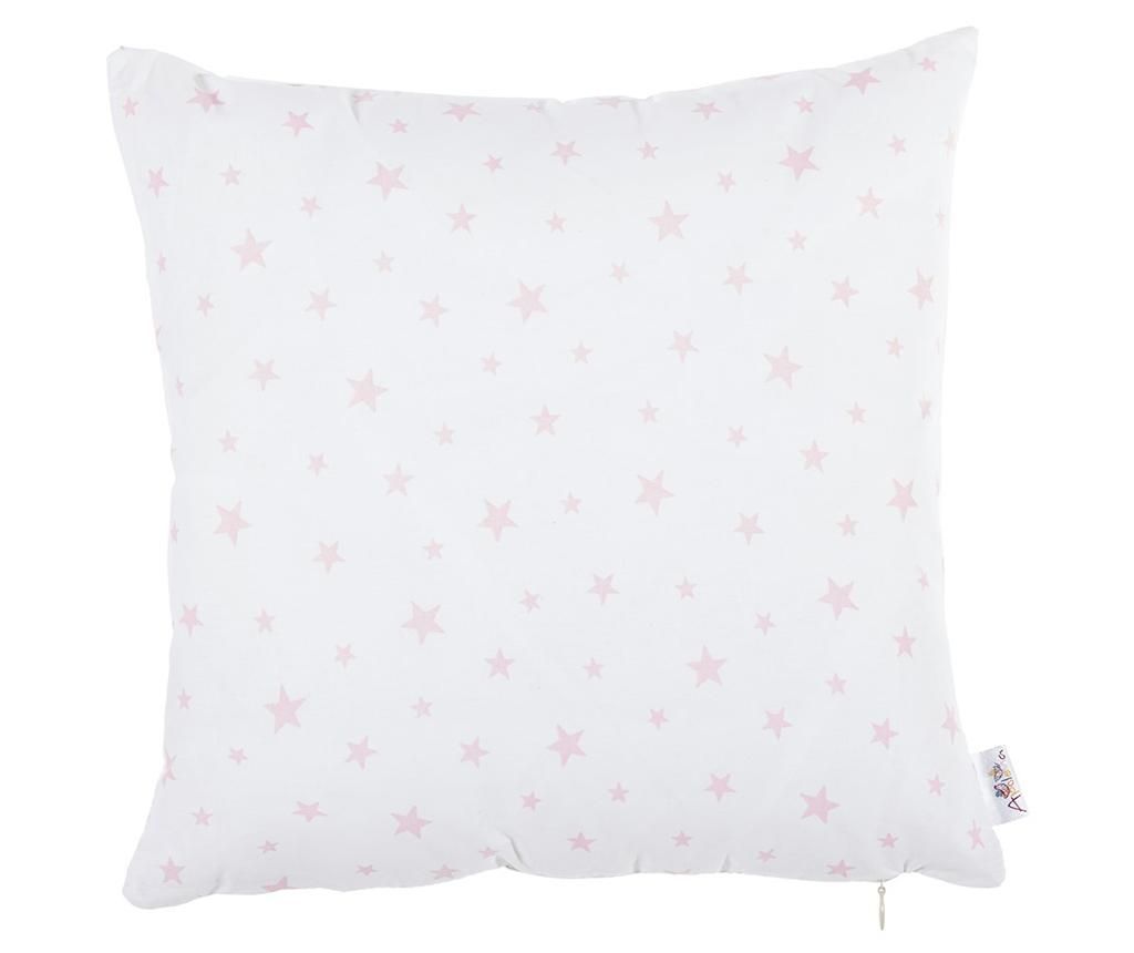 Fata de perna Sky Star White and Pink 35x35 cm
