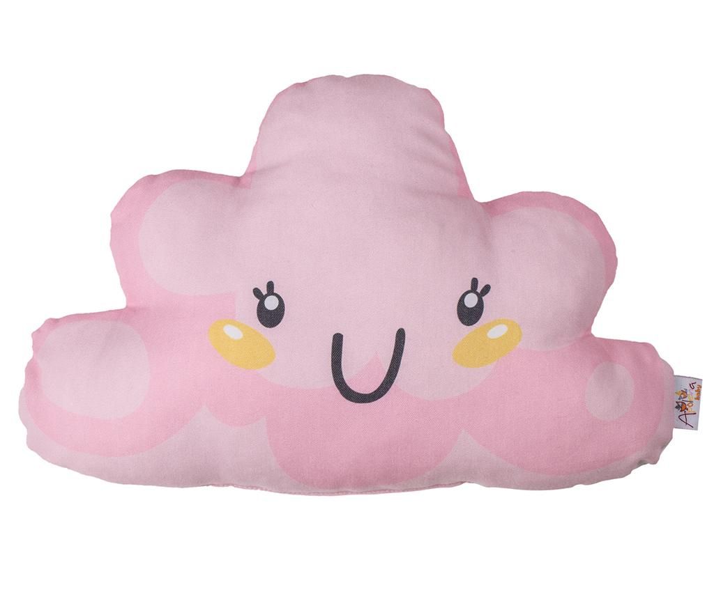 Perna decorativa Fluffy Cloud Pink 21x40 cm