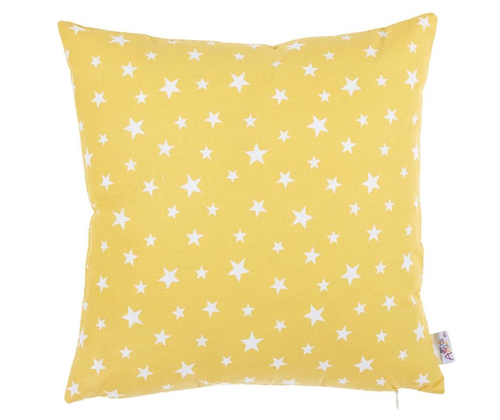 Fata de perna Sky Star Yellow and White 35x35 cm