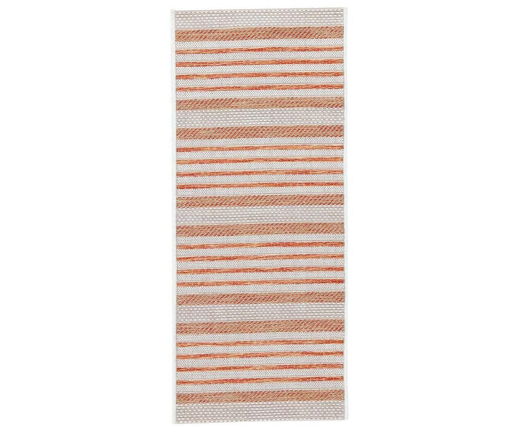 Covor tip pres Stripes Terra 50x115 cm