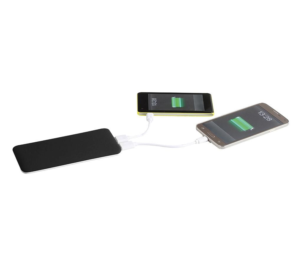 Baterie externa Extra Flat Black - Clip Sonic Technology, Negru - 1 | YEO