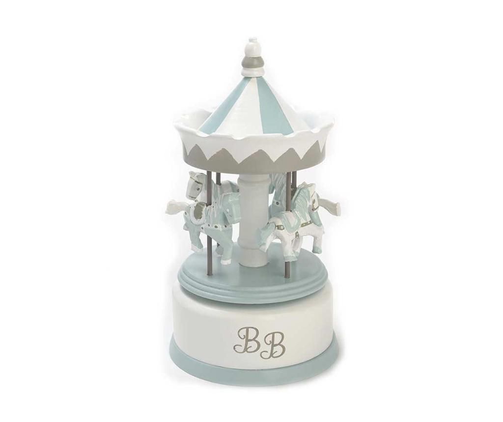 Decoratiune muzicala Baby Boy Blue - Amadeus les Petits, Alb,Albastru