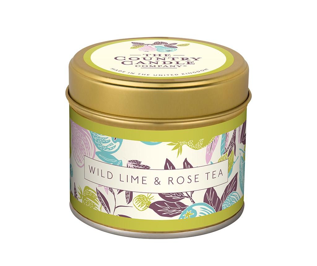Lumanare parfumata Fragrant Orchard Wild Lime and Rose Tea