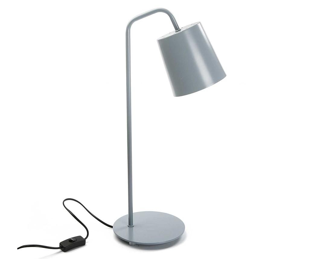 Lampa de birou Versa, Fabian, fier, 69x43x18 cm – Versa, Gri & Argintiu Versa imagine noua 2022