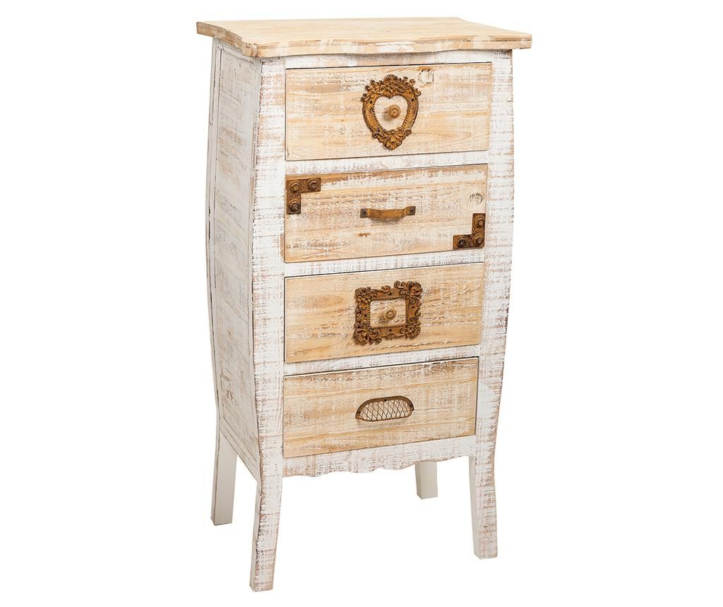 Dulapior Orient Tall - Creaciones Meng, Alb,Crem