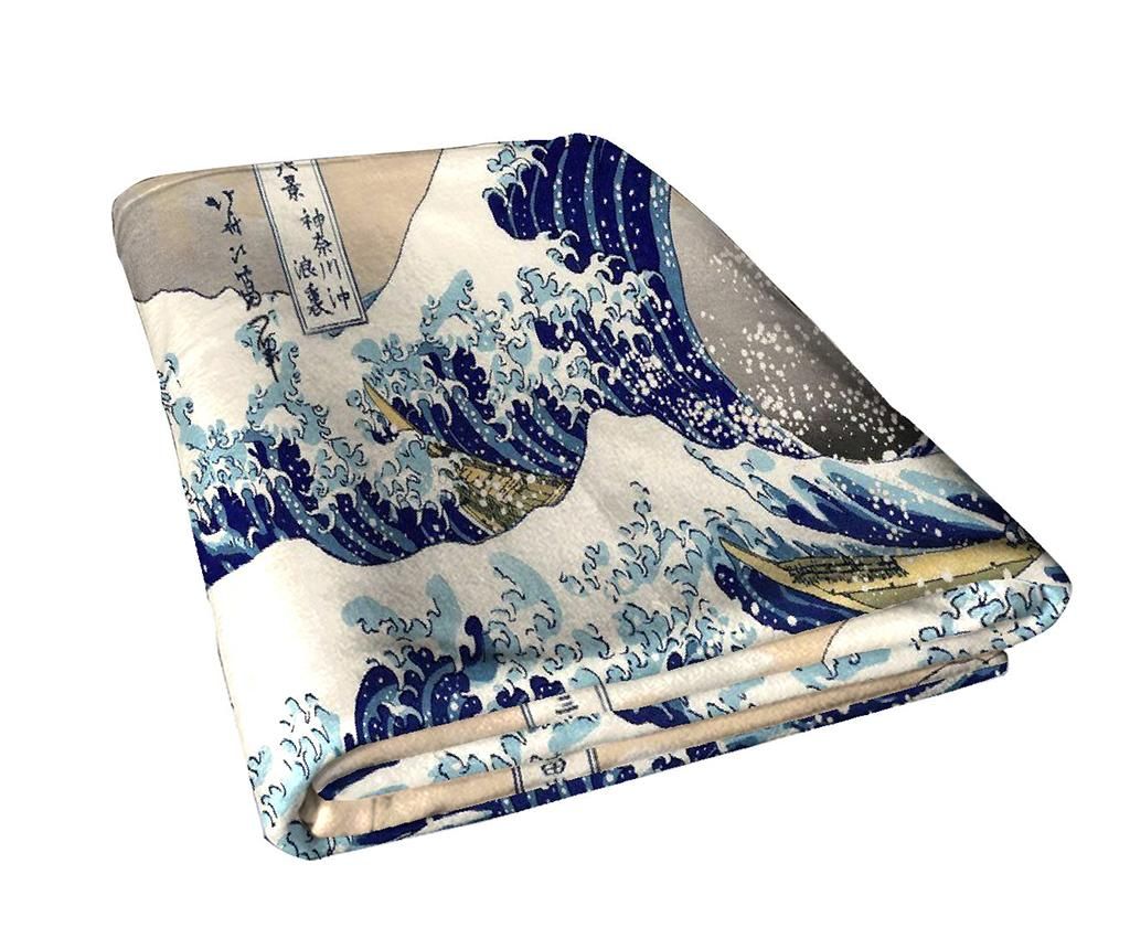 Pled Hokusai The Great Wave 120x150 cm
